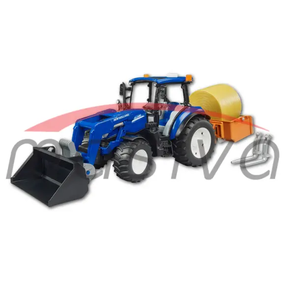 IGRAČKA TRAKTOR NEW HOLLAND T5.120 SA PREDNJIM UTOVARIVAČEM-1