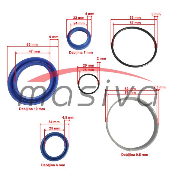 BRTVE CILINDRA HIDRAULIKE TV-420/730-1