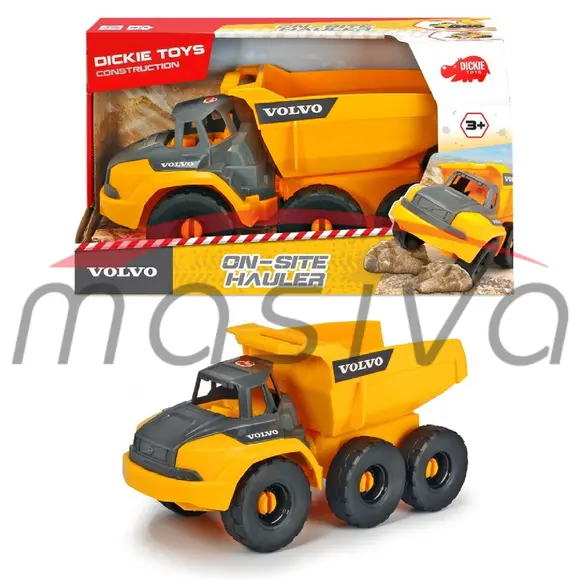 IGRAČKA BAGER VOLVO SA KIPOM-0
