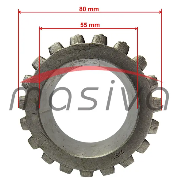 ZUPČANIK ZETOR 4 BRZINA  Z=19 FI55mm-2