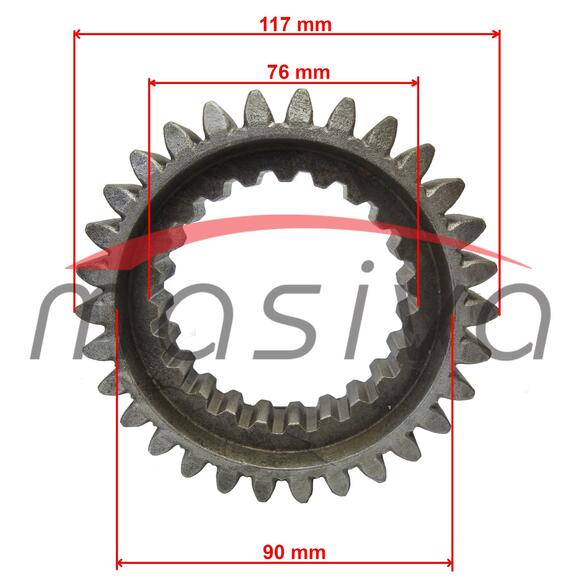 ZUPČANIK ULAZNOG VRATILA  IMT-558-560  Z=30    558.03.603-2
