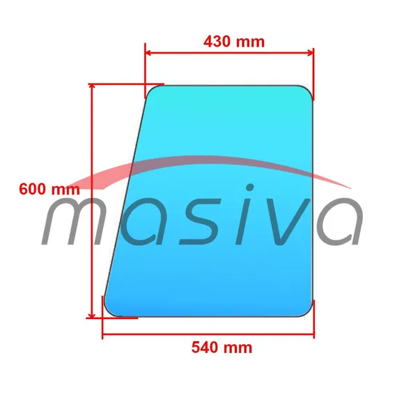 STAKLO VRATA GORNJE IMT 539 BEZ RUPA-1