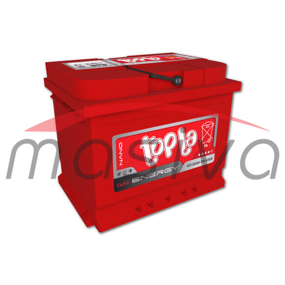 AKUMULATOR 12V 60 Ah L+  600 A, TOPLA-0