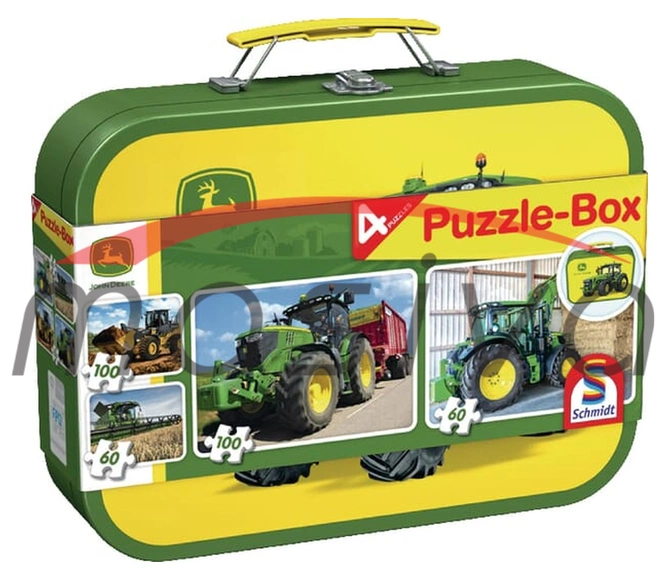 IGRAČKA PUZZLE METALNI GOVČEG JOHN DEERE-0