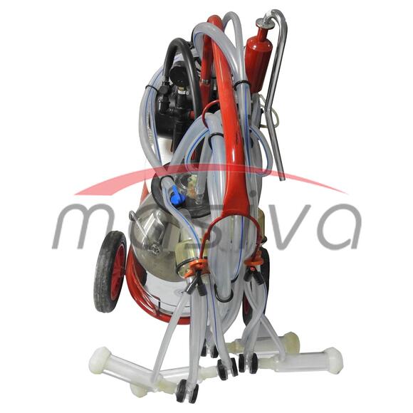 MUZILICA ZA KOZE 2 JEDINICE, 1 KANTA 30l - SILIKONSKE SISNE GUME, ULJNA PUMPA-4