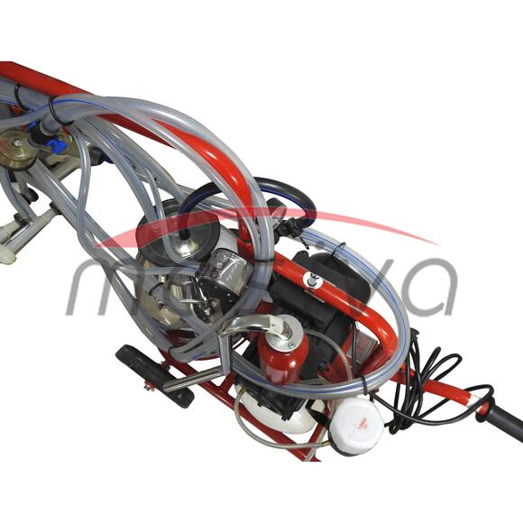 MUZILICA ZA KOZE 2 JEDINICE, 1 KANTA 30l - SILIKONSKE SISNE GUME, ULJNA PUMPA-5