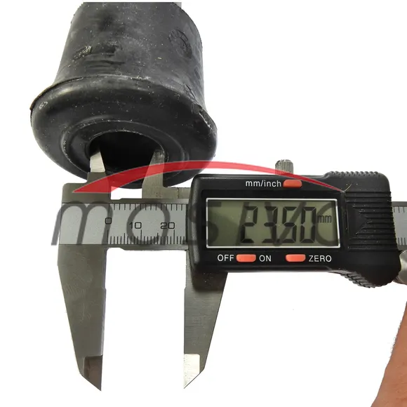 SISNA GUMA DUGAČKA CRNA 323 mm, FI 23 mm, FI 10 mm KURTSAN-1