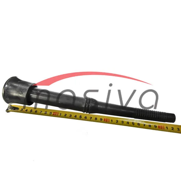 SISNA GUMA DUGAČKA CRNA REBRASTA 323 mm, FI 23 mm, FI 10 mm KURTSAN-3