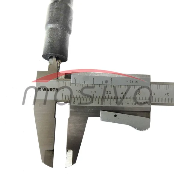 SISNA GUMA DUGAČKA CRNA 310 mm, FI 27,3 mm, FI 8 mm, VITREX-2