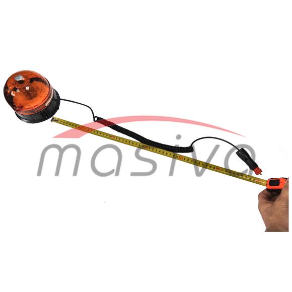 ROTIRKA LED NA MAGNET 40 SMD  12-24 V, 140x140 - PREKIDAČ 3 MODA RADA-6