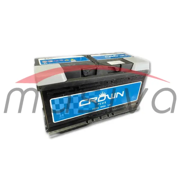 AKUMULATOR 12V 100 Ah 850 A, CROWN PLATINUM GARANCIJA 3 GODINE-0