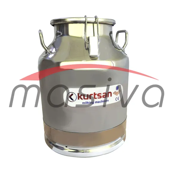 KANTA ZA MLIJEKO S POKLOPCEM FI 21- 30 l, INOX KURTSAN-0
