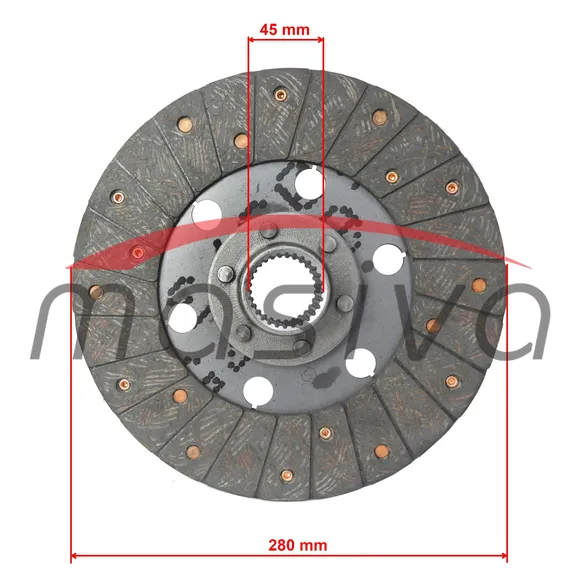 LAMELA HIDRAULIČNA ZETOR 280 mm 28-Z ORG-2