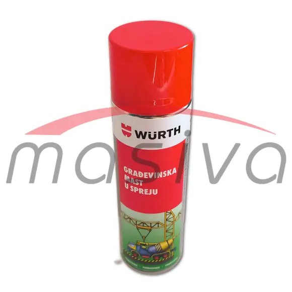 WURTH MAST U SPREJU GRAĐEVINSKA 500 ml-0