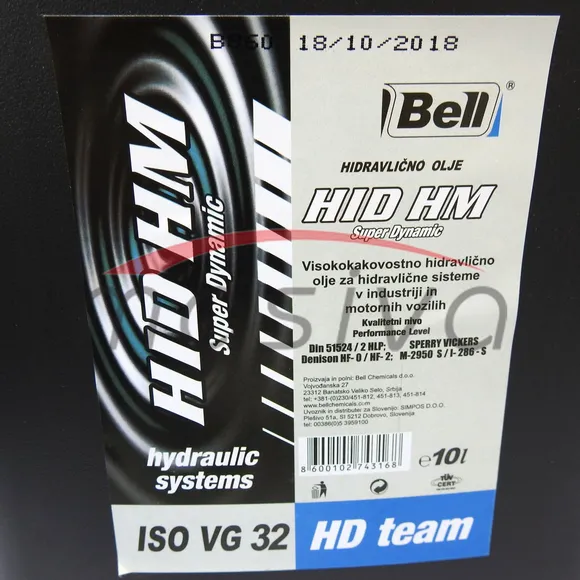 ULJE BELL HIDRAOL 32  10/1 l-3