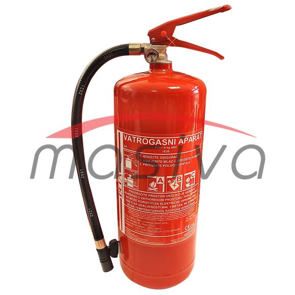 VATROGASNI APARAT 6 KG ABC/PM-0