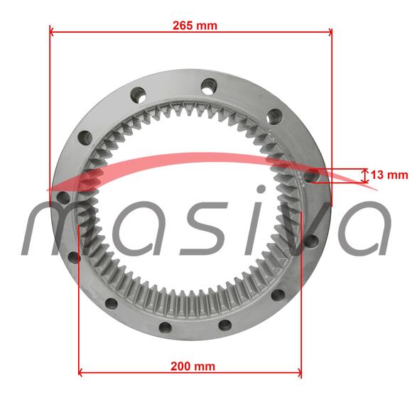 ZUPČANIK SUNČANI P.V. ZETOR 58Z (67453203)-2