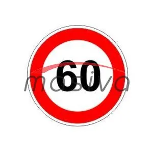 NALJEPNICA OGRANIČENJA BRZINE 60 Km/h-0