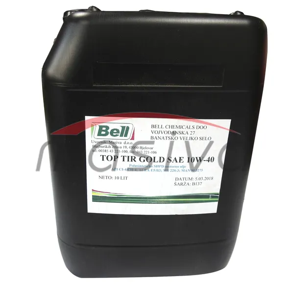 ULJE BELL TOP TIR GOLD SAE 10W40  10/1-2