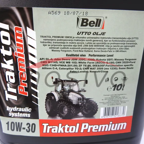 ULJE BELL TRAKTOL PREMIUM  10W30  10/1 l = INA AGRINA-3