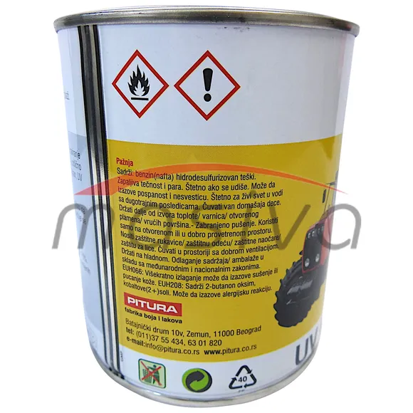 BOJA CRNA ZA MOTOR I FELGE  0,75 kg-1