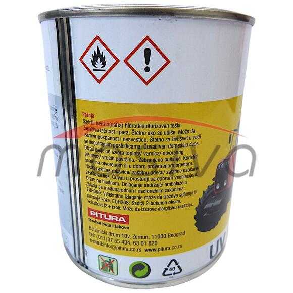 BOJA CRNA ZA MOTOR I FELGE  0,75 kg-1