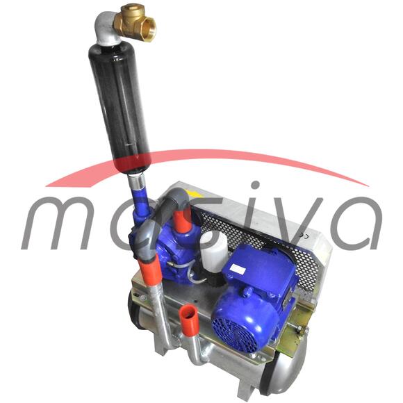 PUMPA ZA MUZILICU ZIDNA + VAKUM TANK - ULJNA, 500 l-1