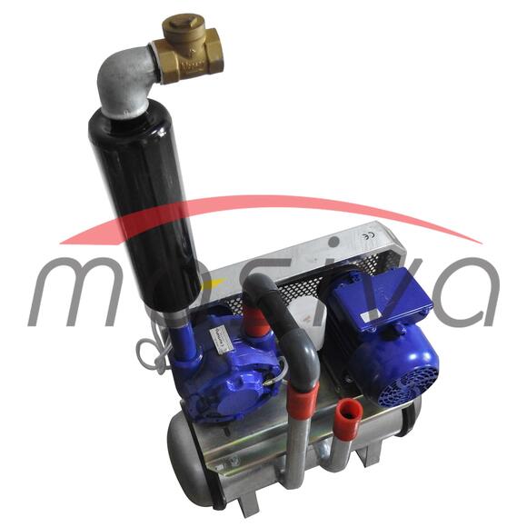 PUMPA ZA MUZILICU ZIDNA + VAKUM TANK - ULJNA, 500 l-2