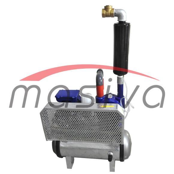 PUMPA ZA MUZILICU ZIDNA + VAKUM TANK - ULJNA, 500 l-4