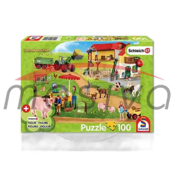 IGRAČKA PUZZLE FARMA 100 KOM-1