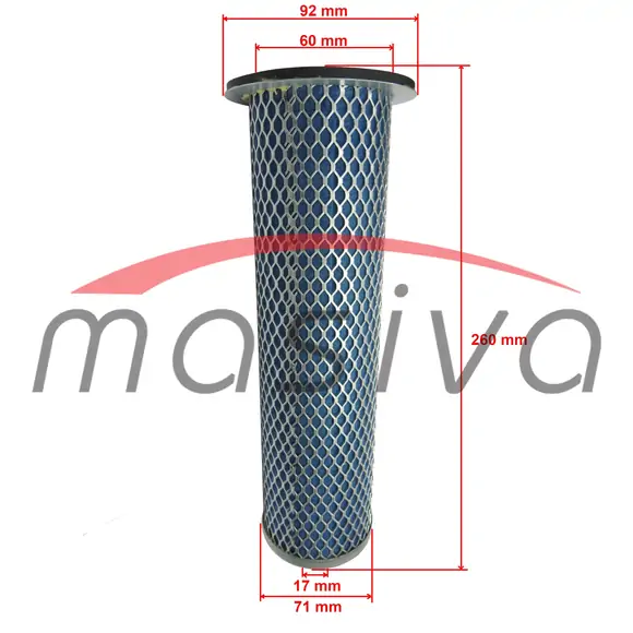 FILTER ZRAKA UNUTARNJI ZETOR ZA FILTER 79011296-1