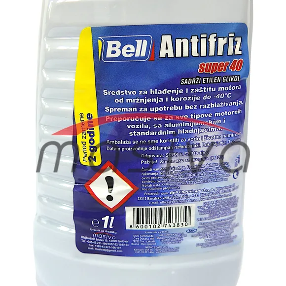 ANTIFRIZ BELL 40%  G 11 - PLAVI 1/1 I   RAZRIJEĐEN-3