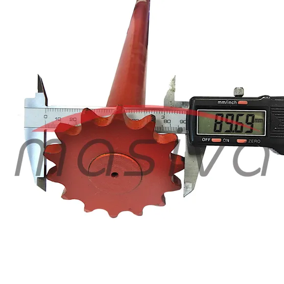 VRATILO POGONSKO ZAVARENO 760mm Z=14 SIP KK30RKO 3500 T-35    72-0138-2