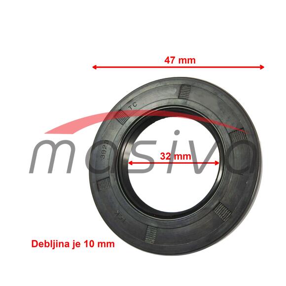 ULJNA BRTVA  -  32 X 47 X 10-1