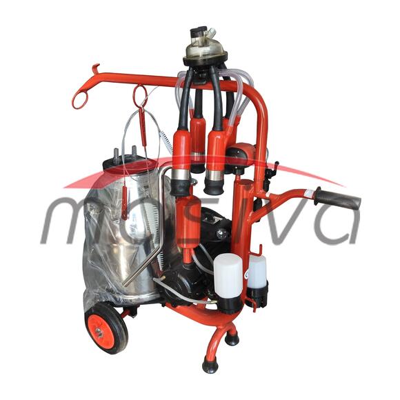 MUZILICA ZA KRAVE 1 JEDINICA, 1 KANTA 30l - CRNA SISNA GUMA, ULJNA PUMPA-1