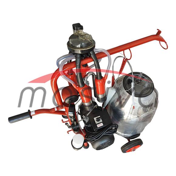 MUZILICA ZA KRAVE 1 JEDINICA, 1 KANTA 30l - CRNA SISNA GUMA, ULJNA PUMPA-3