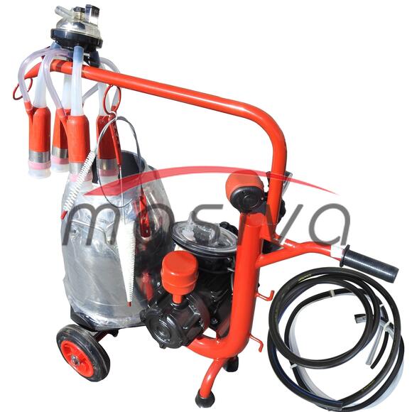 MUZILICA ZA KRAVE 1 JEDINICA, 1 KANTA 30l - SILIKON SISNA GUMA, SUHA PUMPA-1