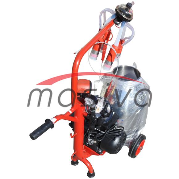 MUZILICA ZA KRAVE 1 JEDINICA, 1 KANTA 30l - SILIKON SISNA GUMA, SUHA PUMPA-3