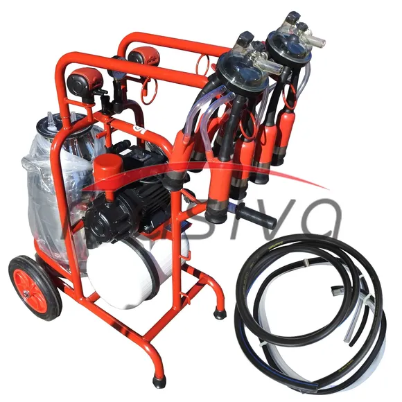 MUZILICA ZA KRAVE 2 JEDINICE, 1 KANTA 40l - CRNA SISNA GUMA, SUHA PUMPA, V-1