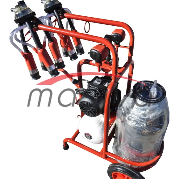 MUZILICA ZA KRAVE 2 JEDINICE, 1 KANTA 40l - CRNA SISNA GUMA, SUHA PUMPA, V-3