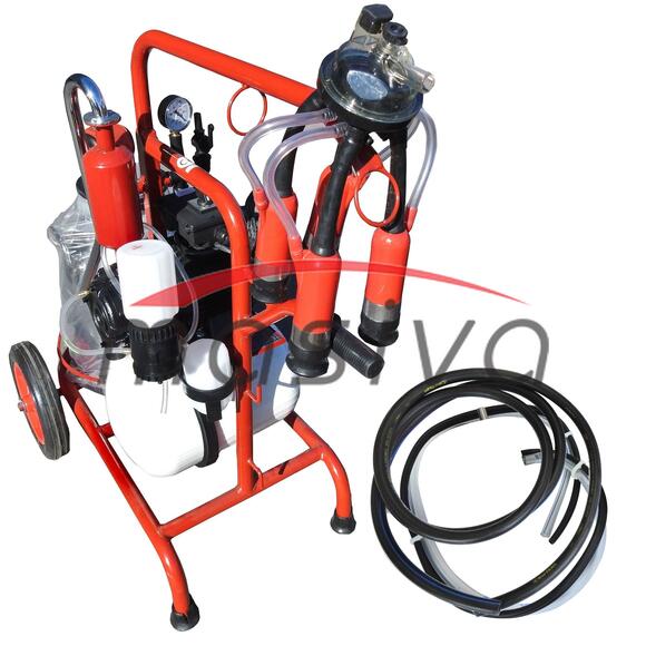 MUZILICA ZA KRAVE 1 JEDINICA, 1 KANTA 30l - CRNA SISNA GUMA, ULJNA PUMPA, V-1