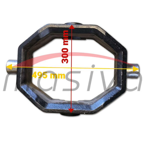 KOLJEVKA HIDRAULIČNOG CILINDRA PRIKOLICE FI 50 x 243-2