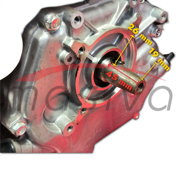 MOTOR BENZINSKI KAMA RUČNI START KG-270 G  7,5 Hp-9