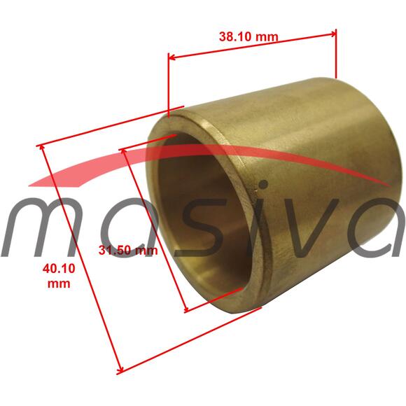 ČAURA BRONČANA 31,8 X 40,16 X 38,12-1
