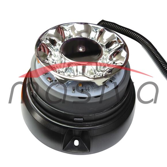 ROTIRKA LED NA MAGNET 8 LED X 3 W 12-24 V 115X154 - PREKIDAČ, 3 MODA RADA-1