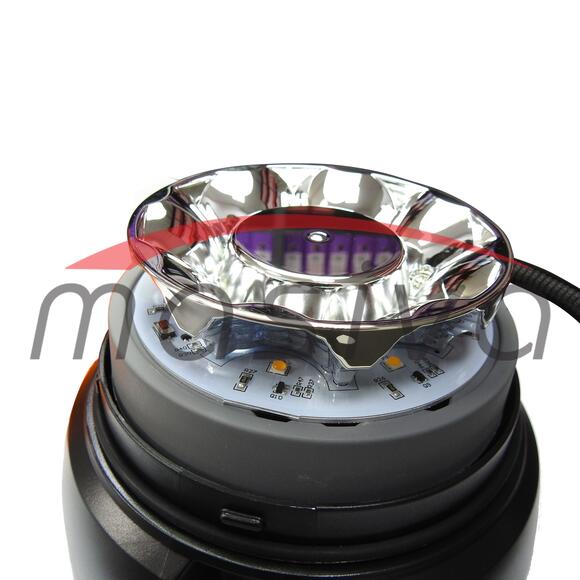 ROTIRKA LED NA MAGNET 8 LED X 3 W 12-24 V 115X154 - PREKIDAČ, 3 MODA RADA-2