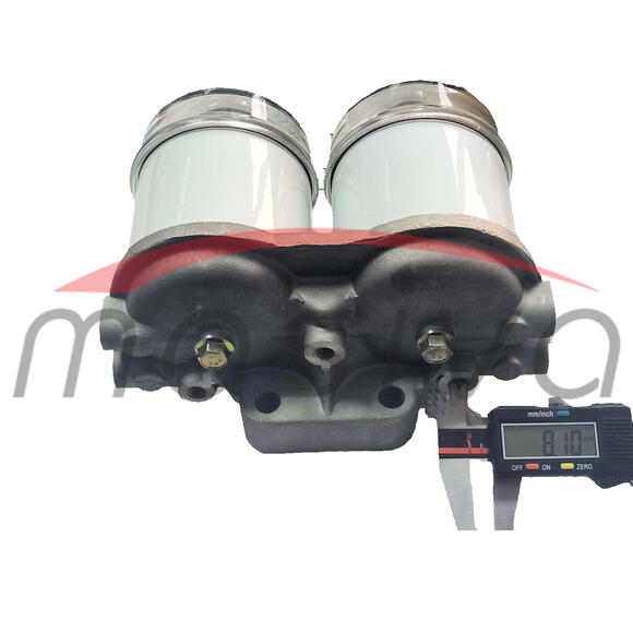 NOSAČ FILTERA GORIVA DUPLI SA ČAŠICOM I FILTERIMA KOMPLETNI IMT-539,540,542,558-3