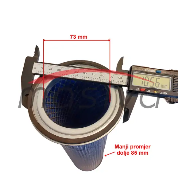 FILTER ZRAKA UNUTARNJI CASE, DF, JD-1