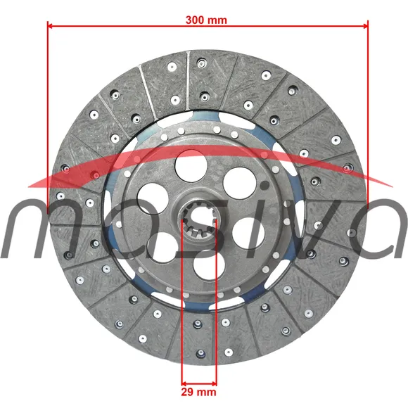 LAMELA VUČNA MASSEY FERGUSON MF-135-165-230    300mm  Z=10  1"1/8-2
