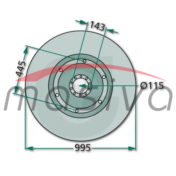 TANJUR DONJI ROTO KOSE FAHR,PZ,VICON-0